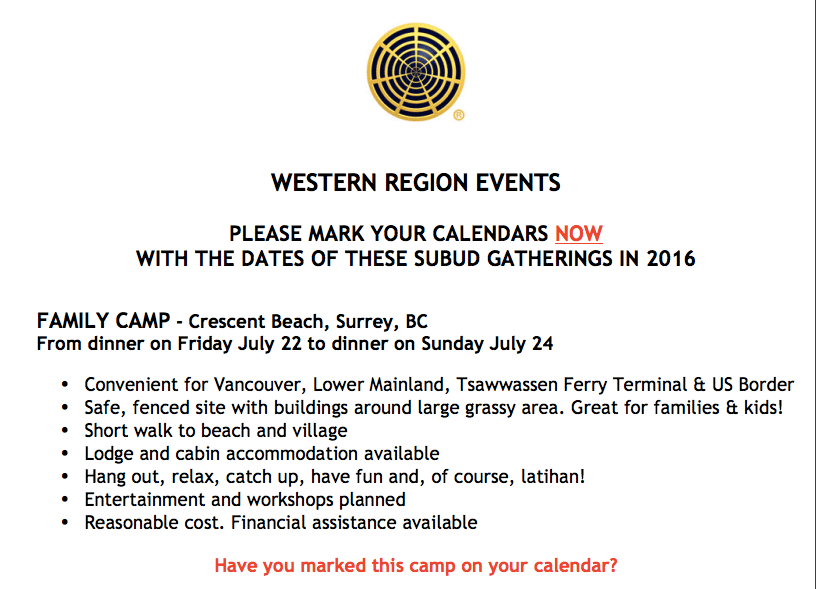 Subud Western CA Events 1